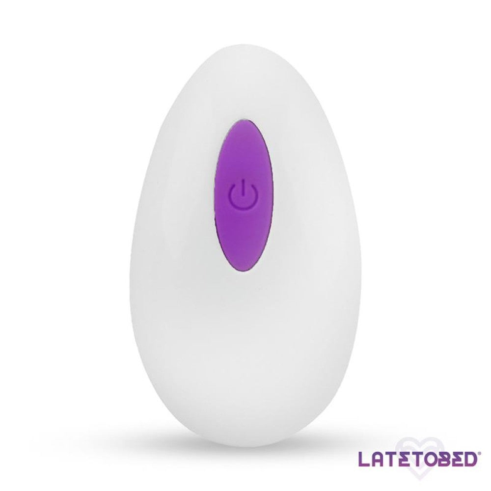 Molka Rechargeable Silicone Vibrating Egg with Remote