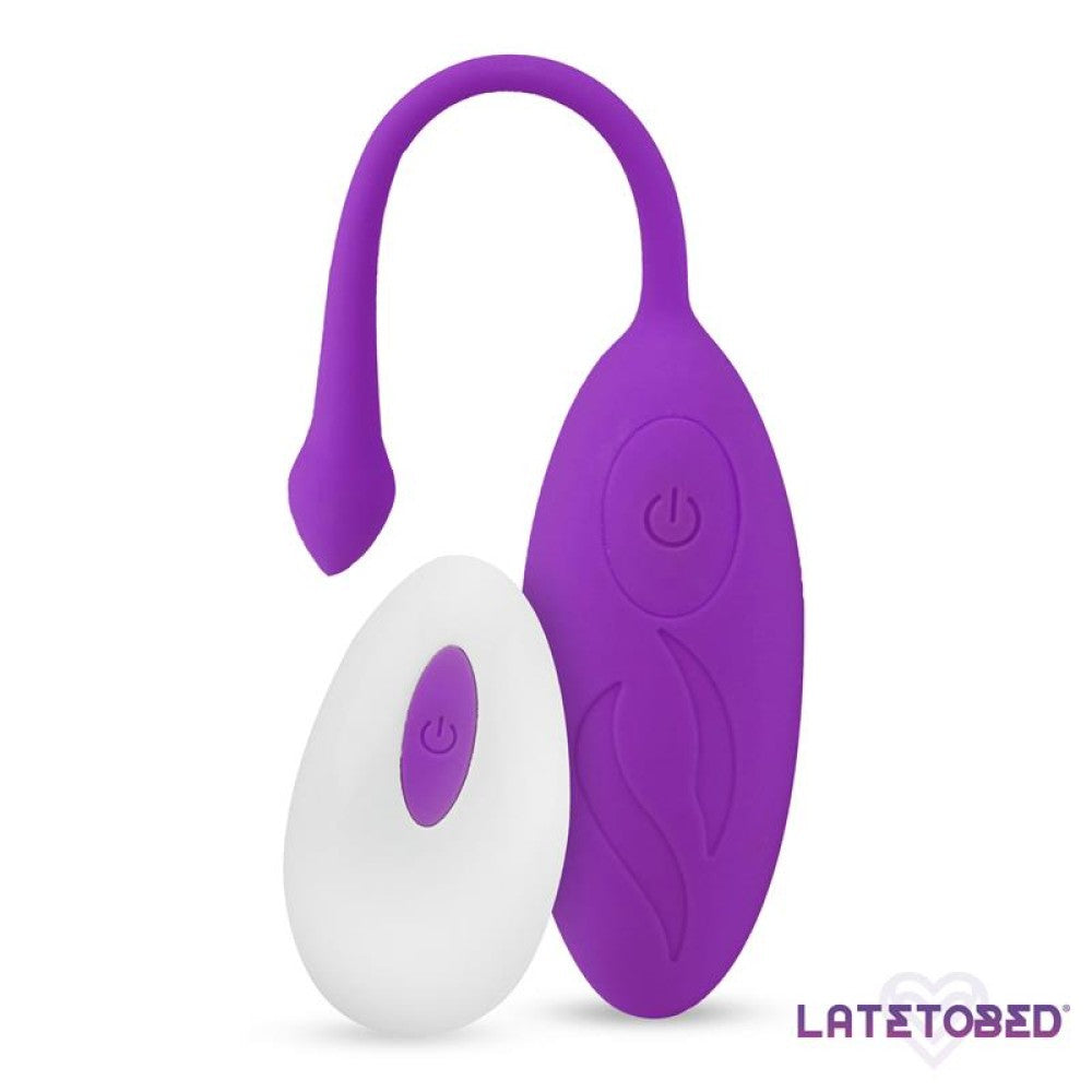 Molka Rechargeable Silicone Vibrating Egg with Remote