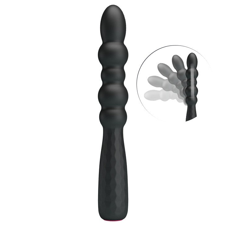 Monroe Rechargeable Vibrating Anal Stimulator Black