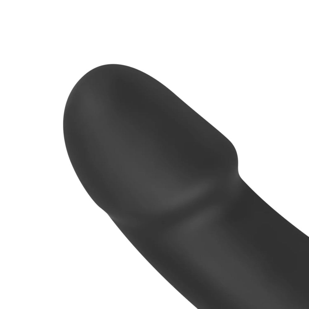 Morgan strapless double silicone dildo