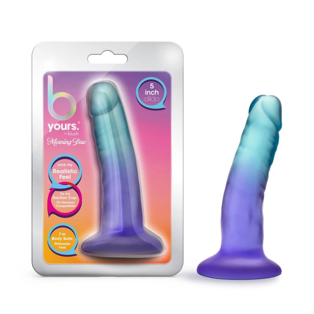 Morning Dew small realistic jelly dildo