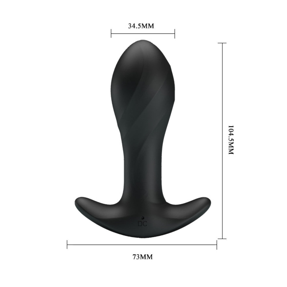 Morton Black Rechargeable Anal Stimulator