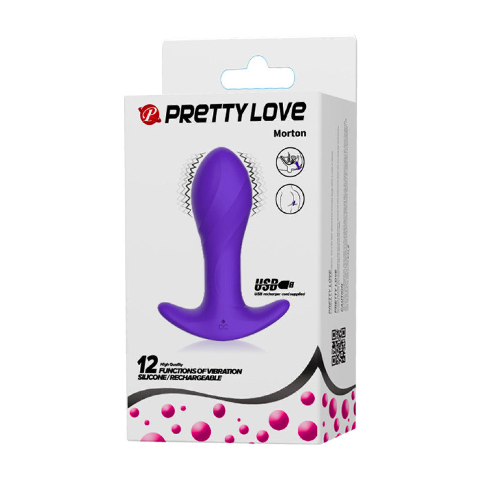 Morton Purple Rechargeable Anal Stimulator