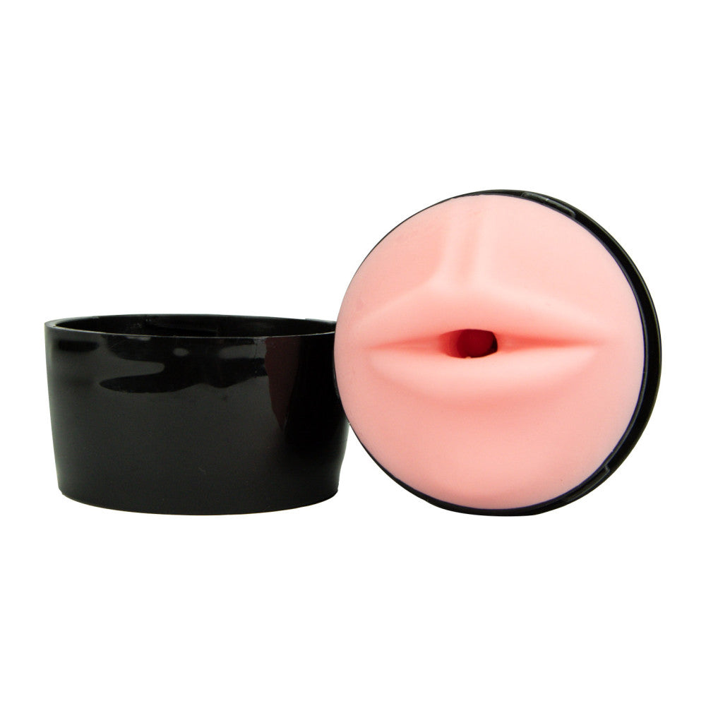 Mouth masturbator with suction effect Rev-Lite