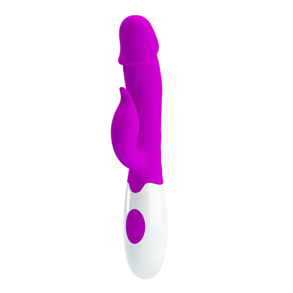 Multifunctional rabbit vibrator made of silicone Peter