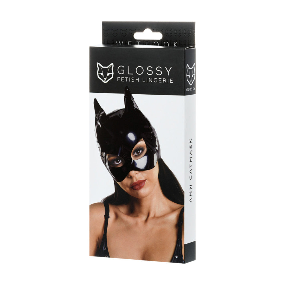 Mysterious cat mask Wetlook Ann black