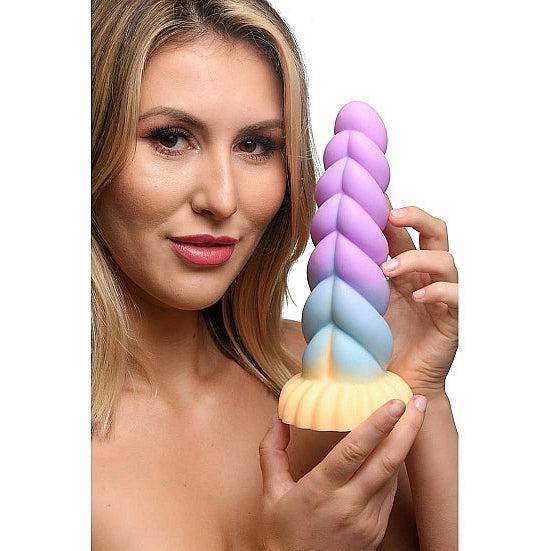 Creature Cocks Mystique Unicorn Original Silicone Dildo - Horn