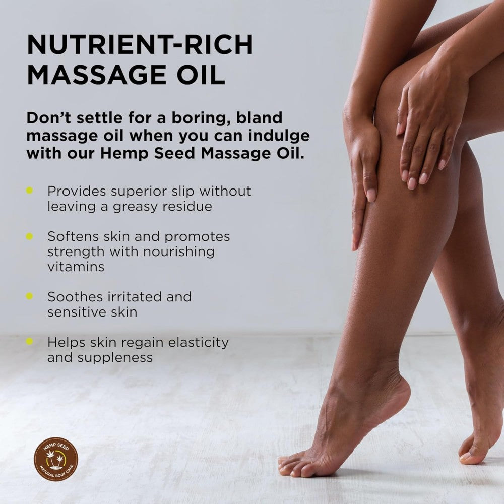 Naked in the Woods Massage Oil with Hemp Oil 60 ml