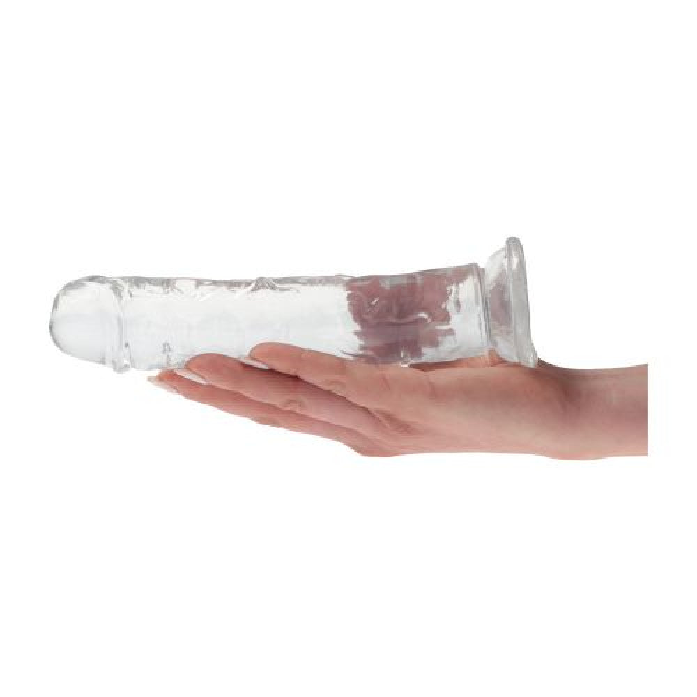 Natural Living 7" Transparent Flexible Realistic Dildo