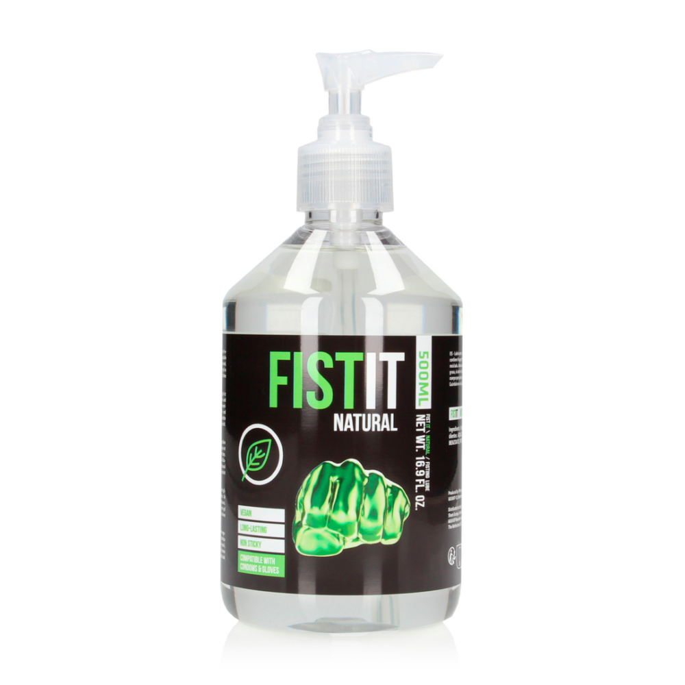 Fist It Natural Vegan Water-Based Lubricant 500 ml