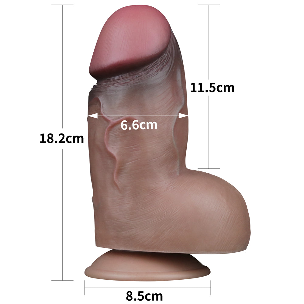 Nature Cock 7" Thick Realistic Dildo