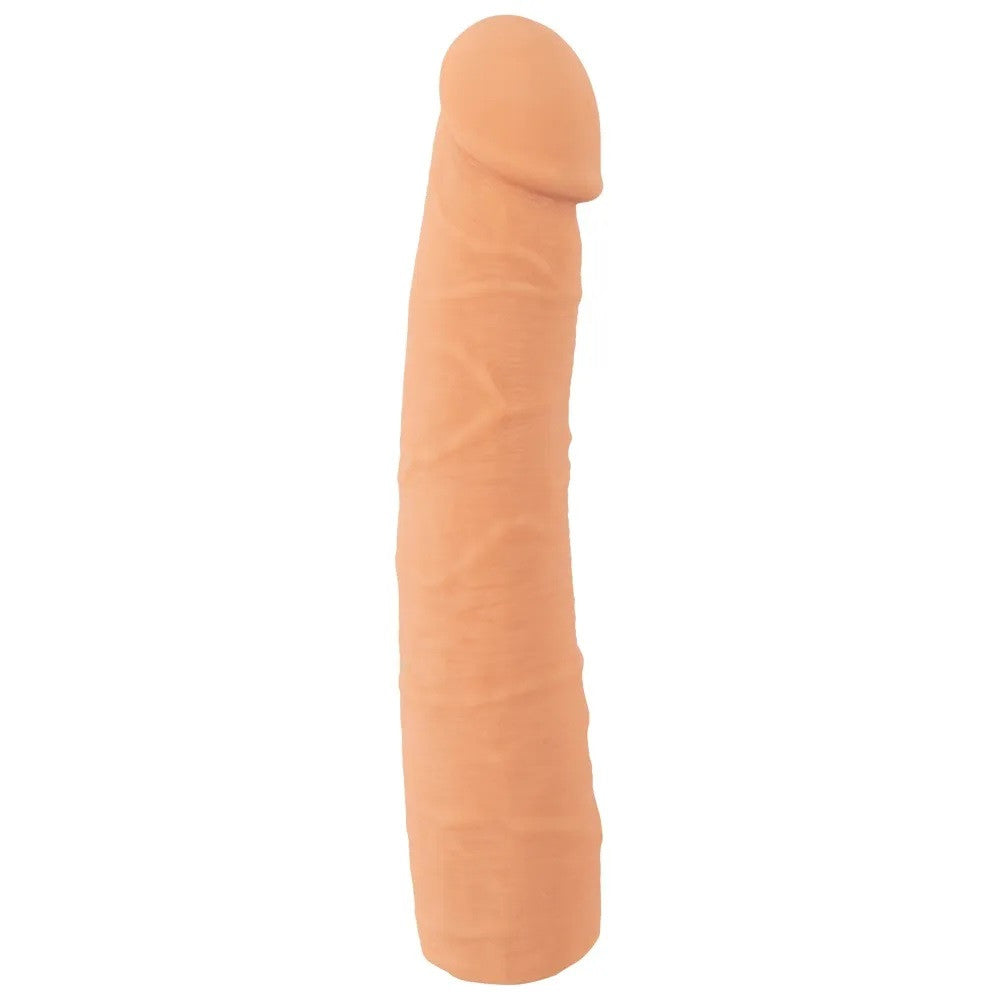 Nina - Large realistic penis extender Nature Skin +7 cm.