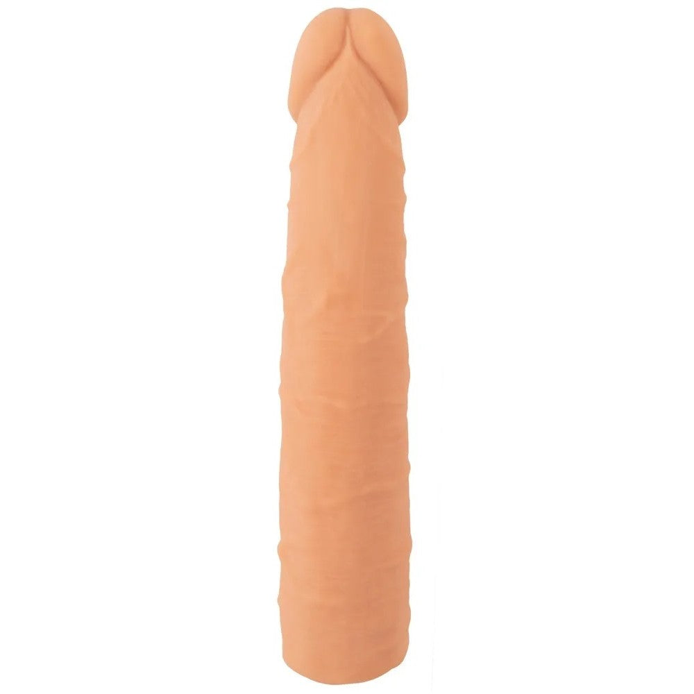 Nina - Large realistic penis extender Nature Skin +7 cm.