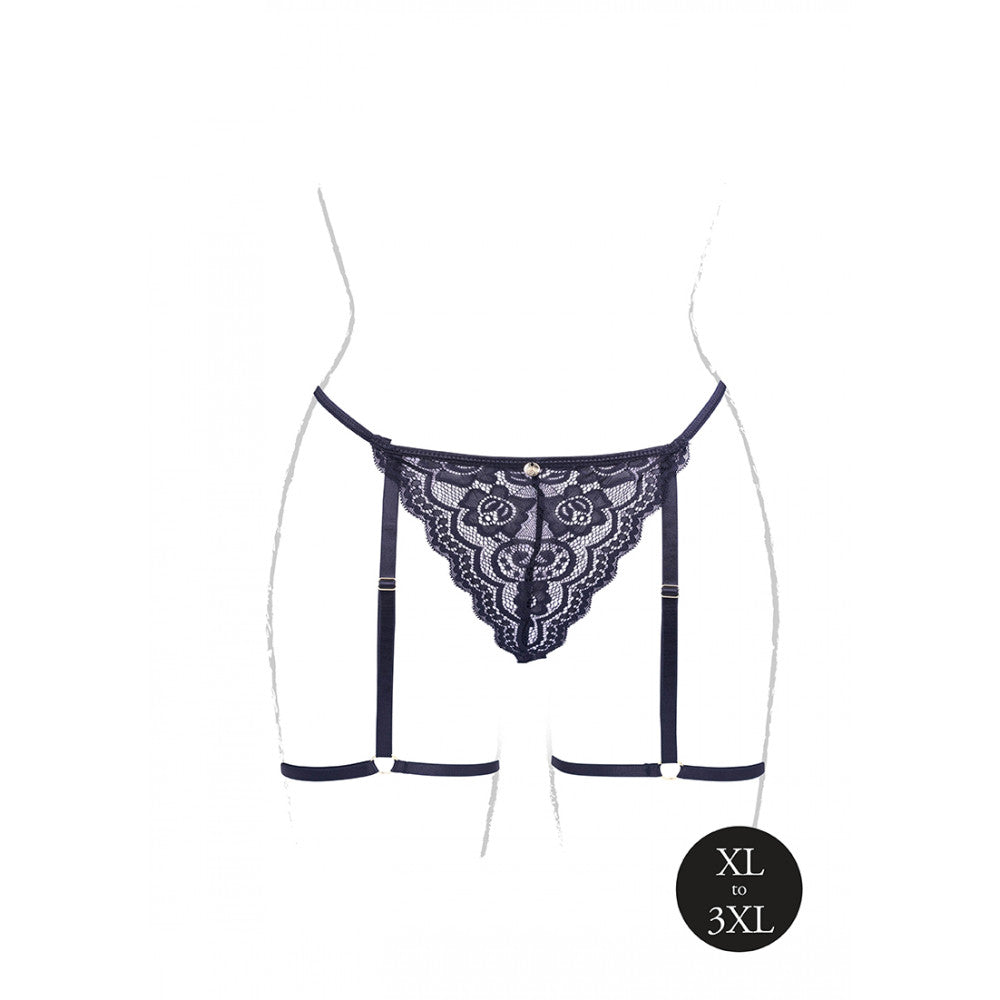 Nina - Le Desire Marie Lace Garter Belt