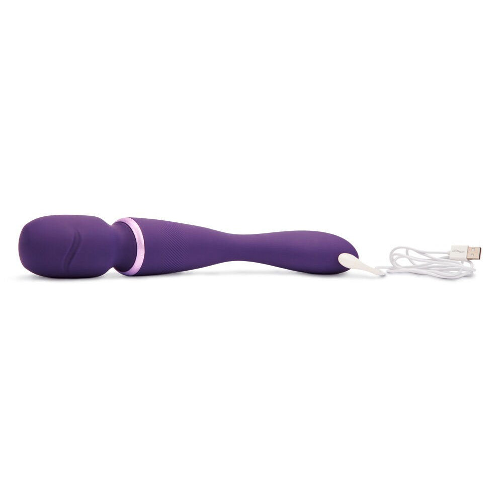 Nina - Luxury rechargeable massager with two attachments and App We-Vibe Wand purple