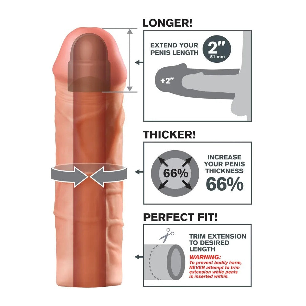 Nina - Realistic Penis Enlarger Mega Extension 2