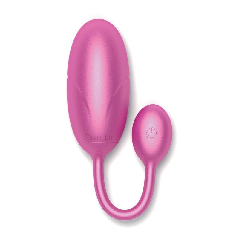 Nina - Rechargeable Silicone Vibro Egg with App Oninder Tokyo Pink