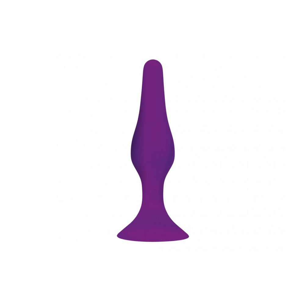 Nina - Small Virgite E4 silicone anal dilator purple