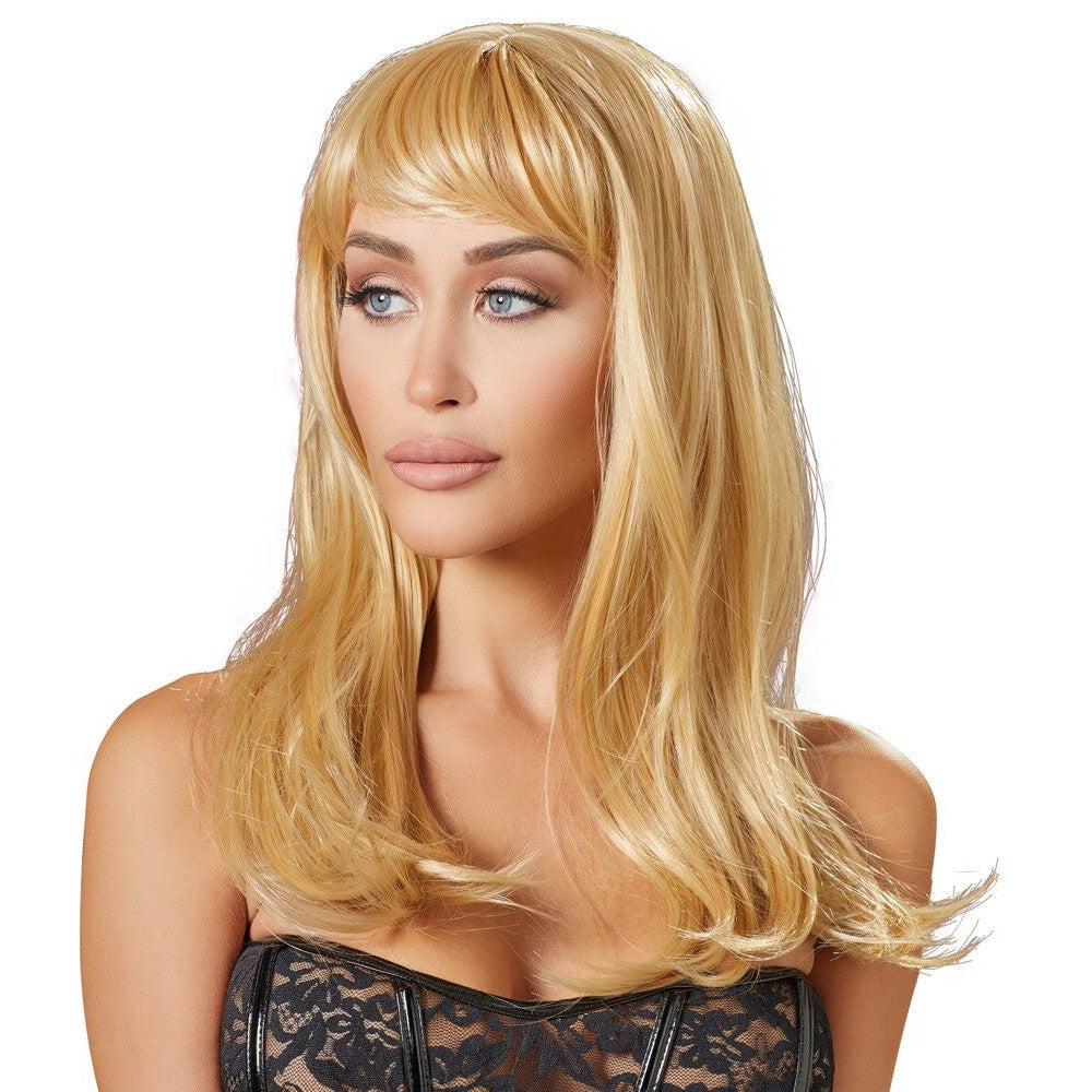 Cottelli Long Blonde Wig 17.7"
