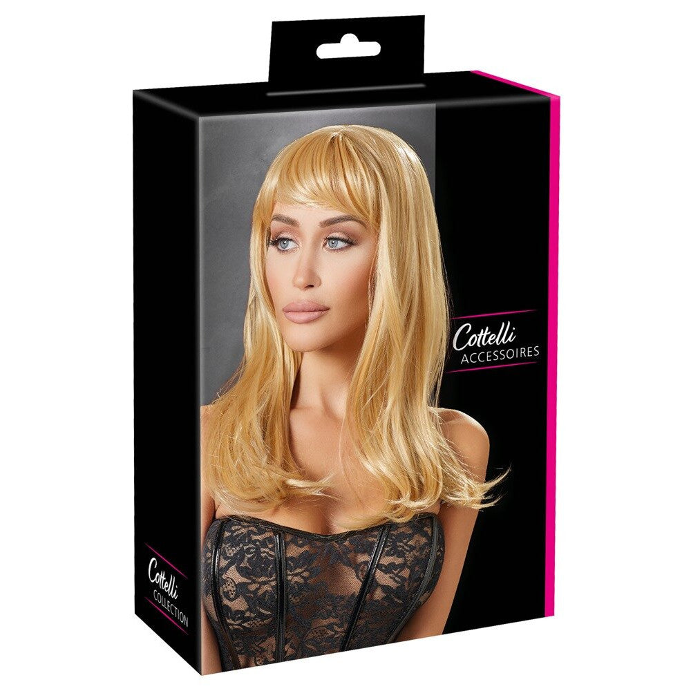 Cottelli Long Blonde Wig 17.7"