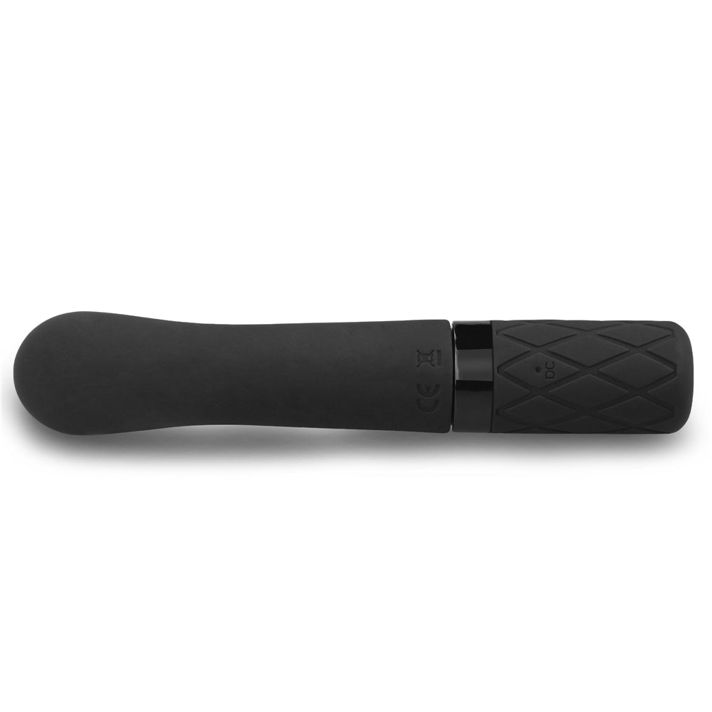 O-Sensual Silicone Rechargeable G-Spot Vibrator Black