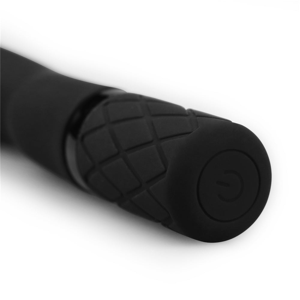 O-Sensual Silicone Rechargeable G-Spot Vibrator Black
