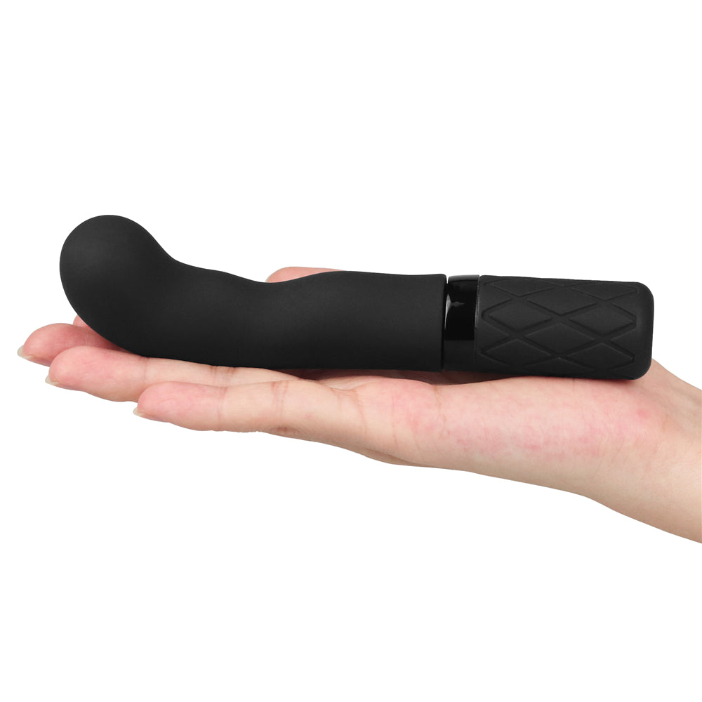 O-Sensual Silicone Rechargeable G-Spot Vibrator Black