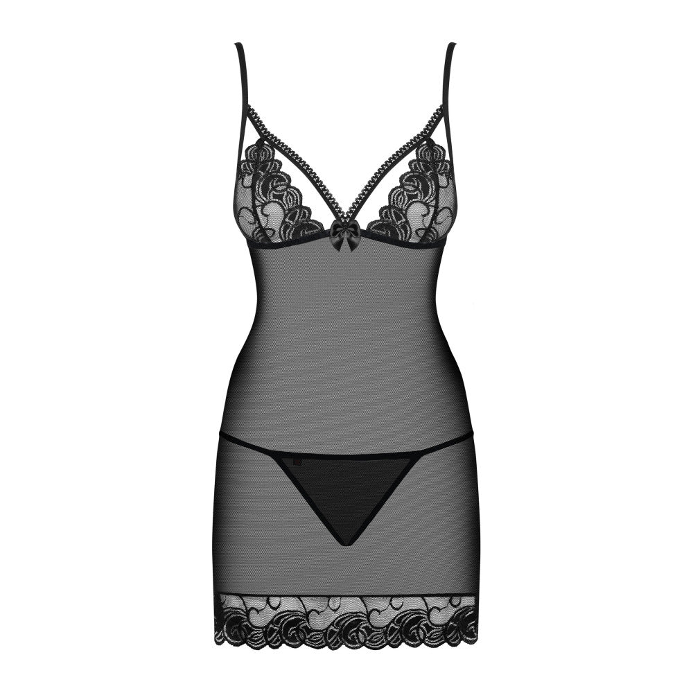 Obsessive Wonderia Erotic Dress & Thong Set