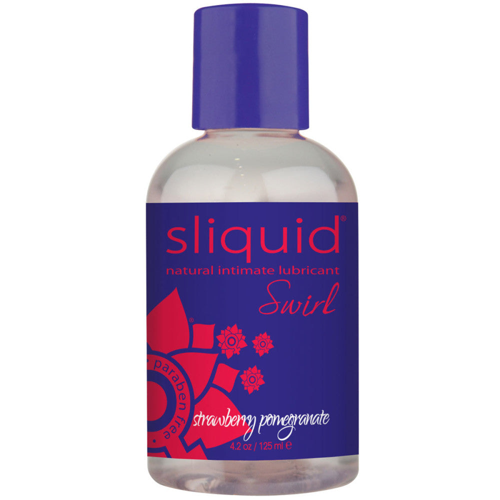 Organic lubricant strawberry and pomegranate Sliquid Swirl 125 ml.