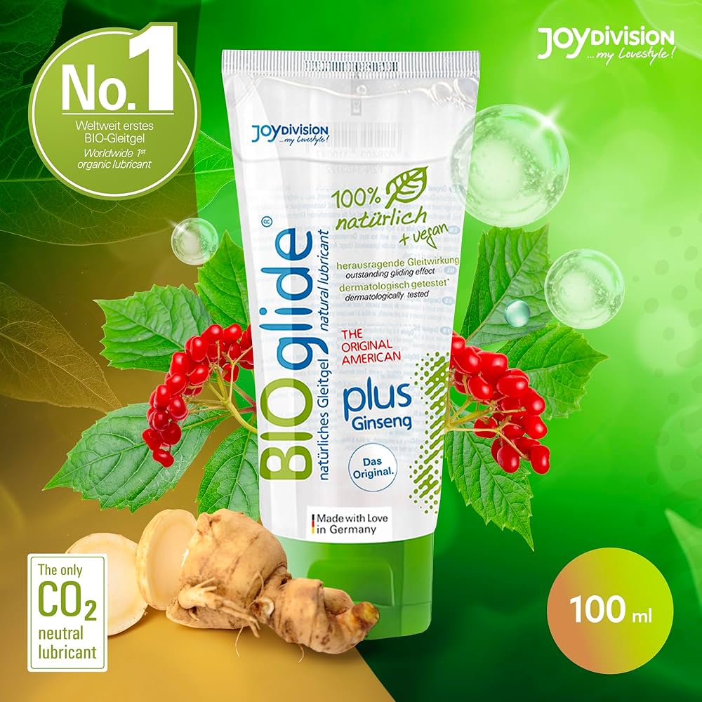 Bioglide Plus Organic Lubricant with Ginseng 100 ml