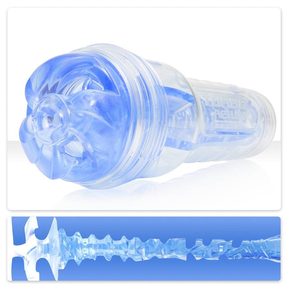 Original Fleshlight Turbo Thrust Blue Ice masturbator