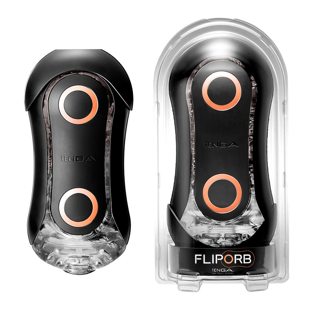 Original Tenga Flip Orb Orange luxury masturbator