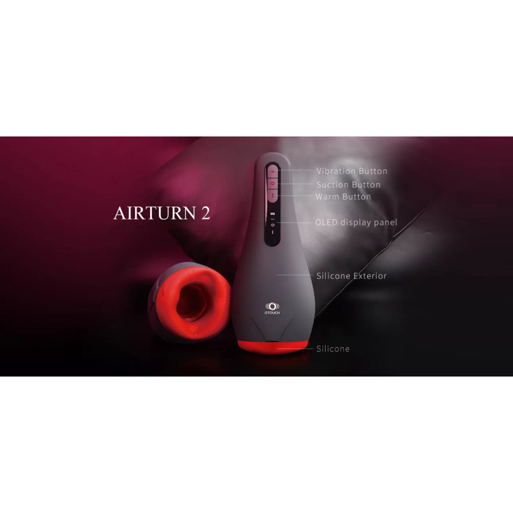 Otouch Airturn 2 luxury masturbator with suction and heating