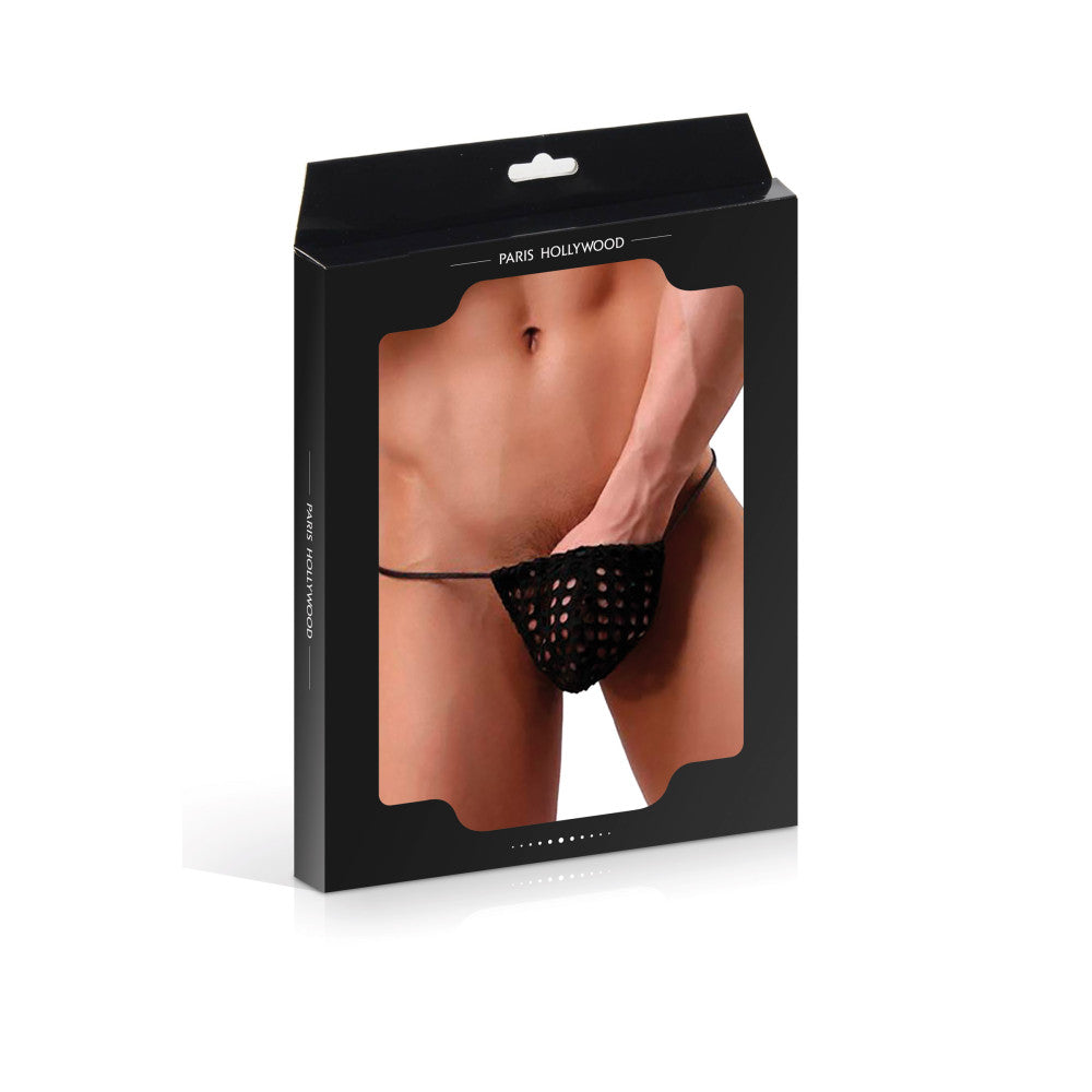 Paris Hollywood Erotic Men's Mesh Thong