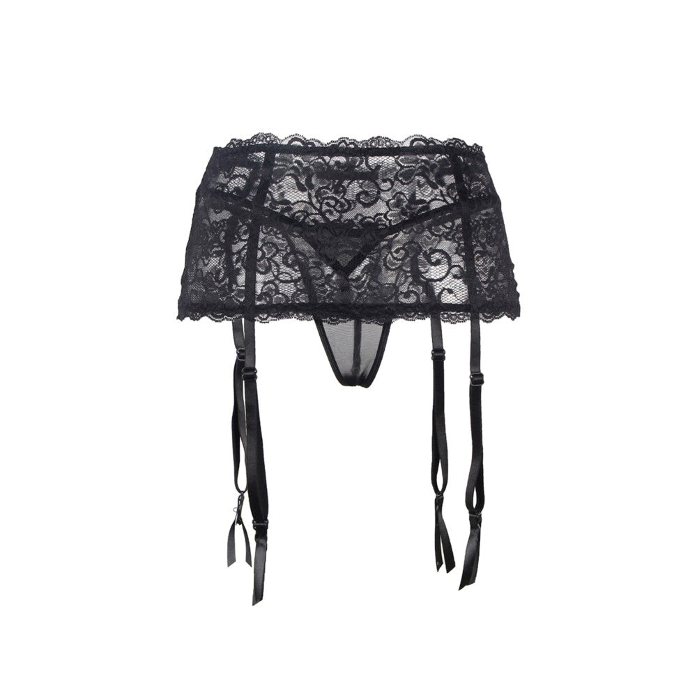 Paris P5156 Lace Garter Belt with Straps