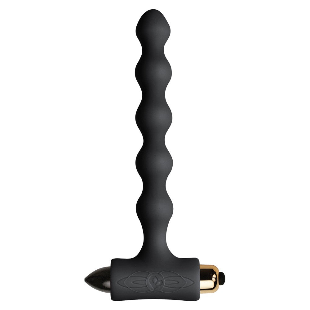 Pearls Vibrating Anal Rosary Black