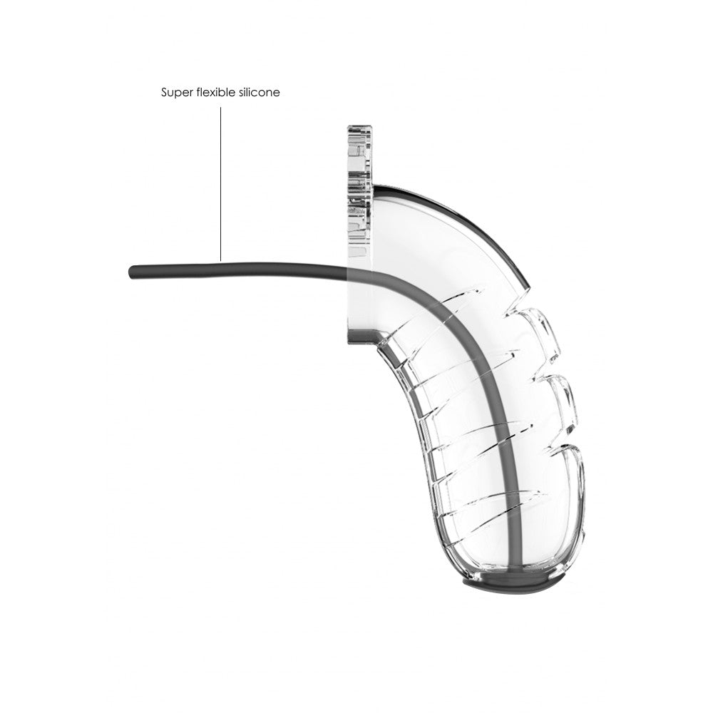 Penis Cage with ManCage 16 Urethral Probe