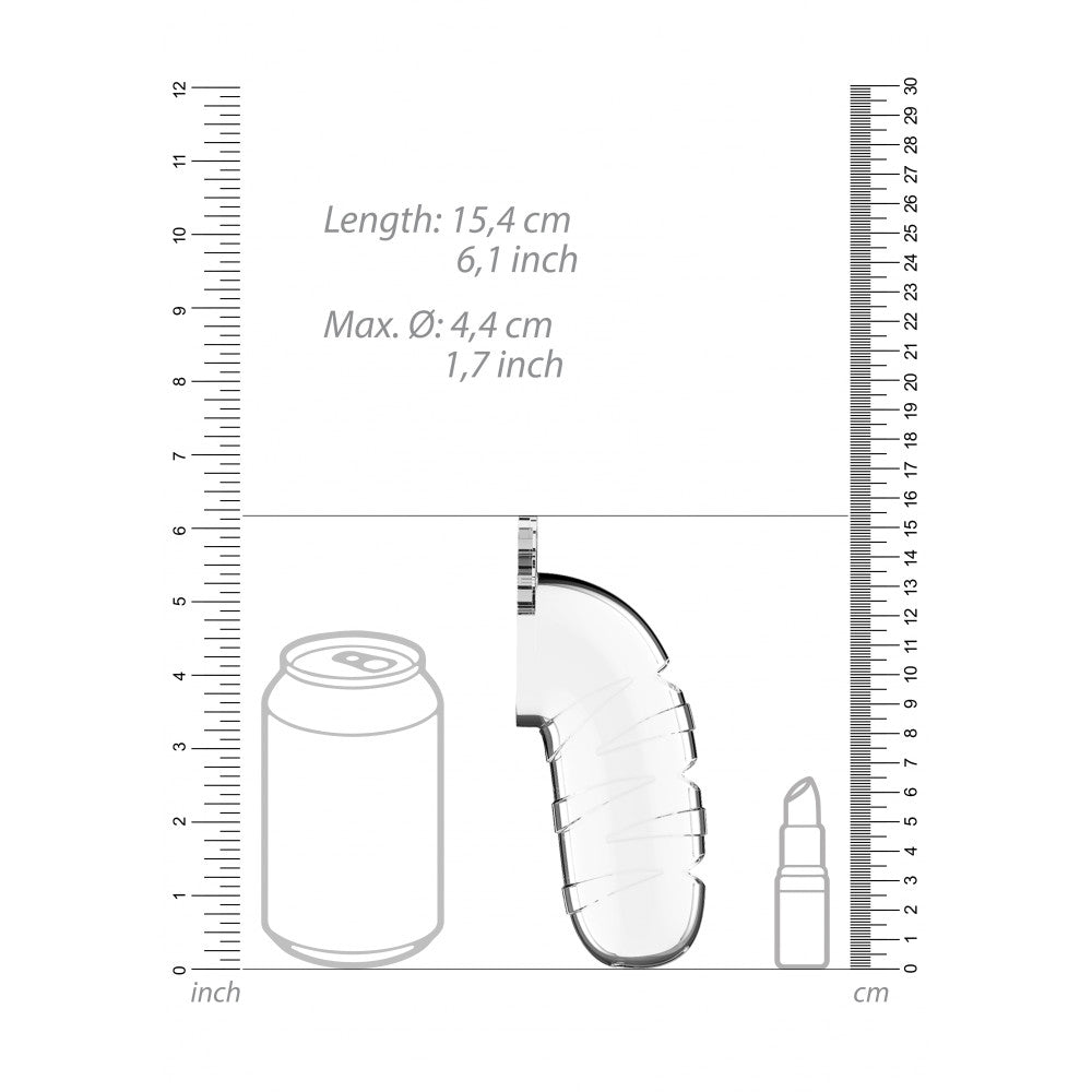 Penis Cage with ManCage 17 Urethral Probe