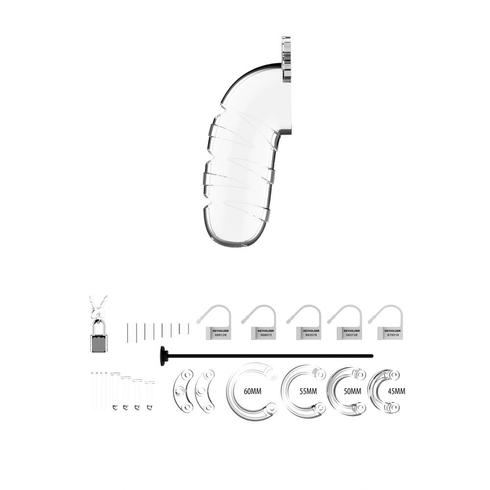 Penis Cage with ManCage 17 Urethral Probe