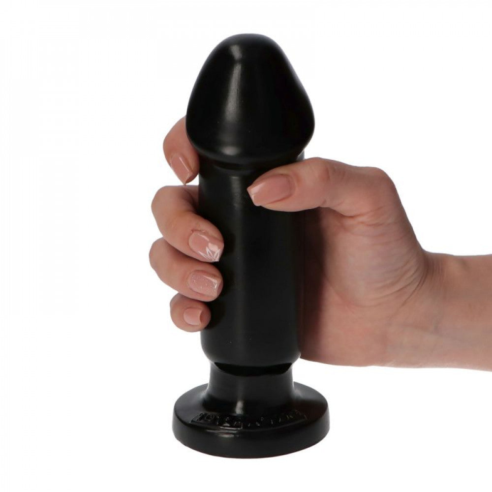 Penis dildo with vacuum base Caio black