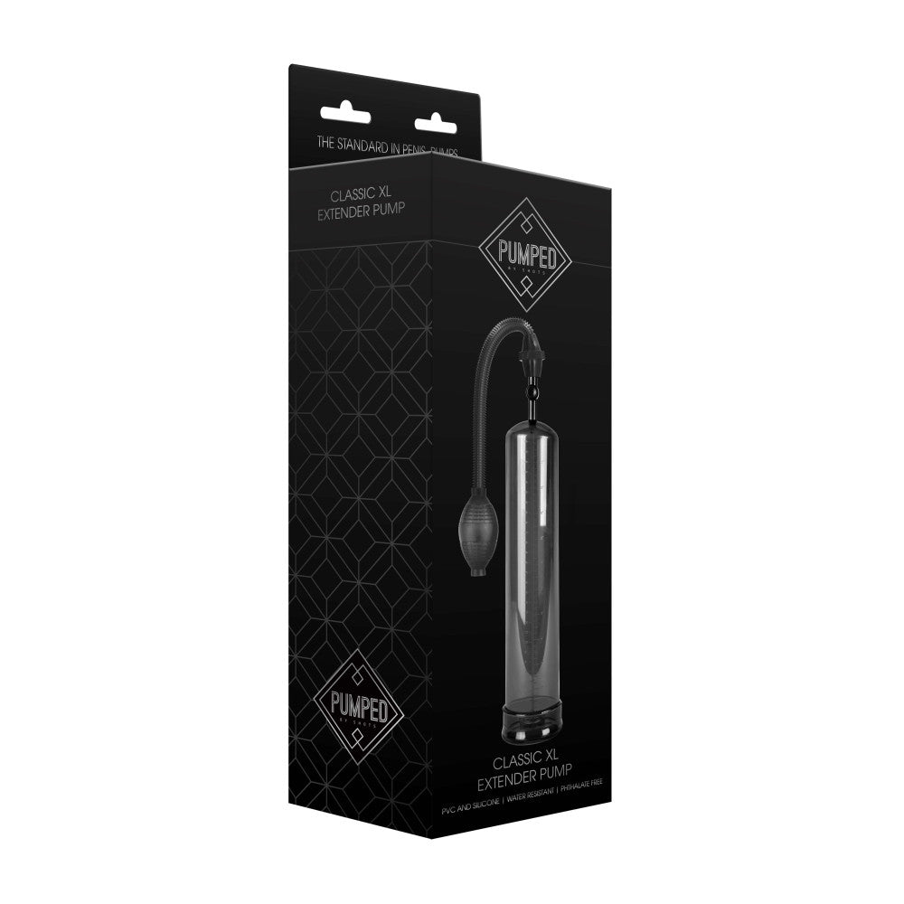 Penis pump Pumped Classic XL Extender black