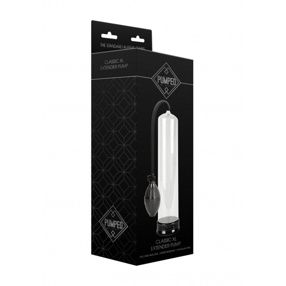 Penis pump Pumped Classic XL Extender transparent