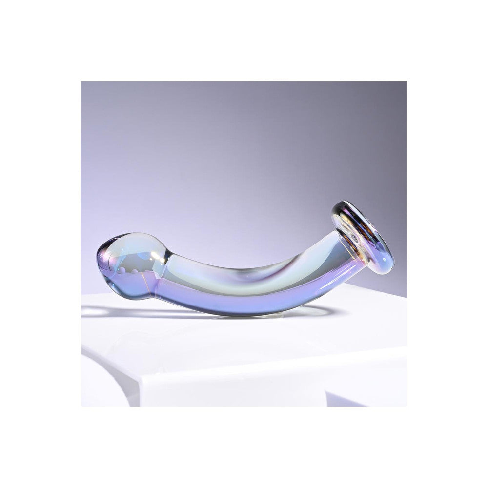 Playboy Pleasure Jewels King Curved Glass Dildo