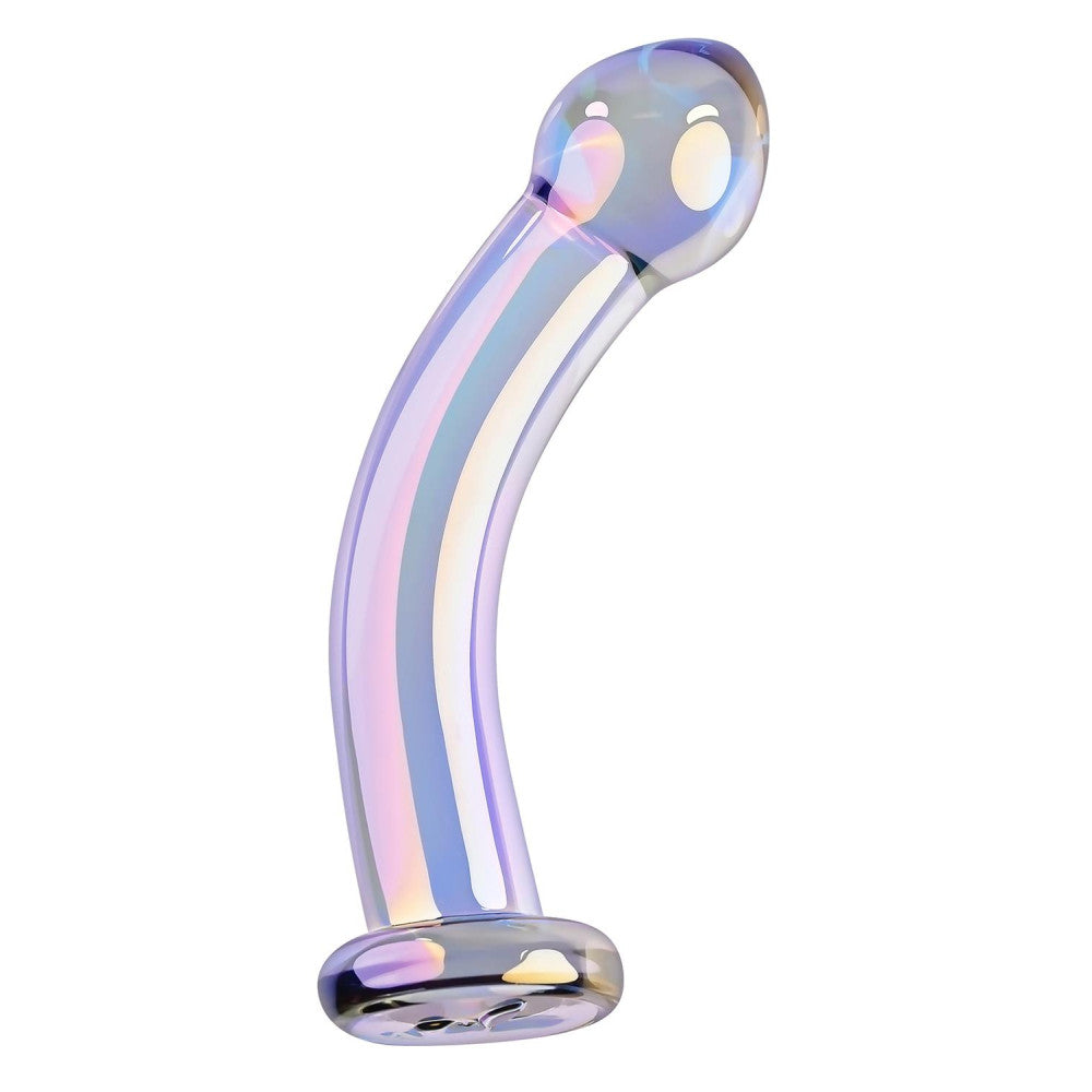 Playboy Pleasure Jewels King Curved Glass Dildo