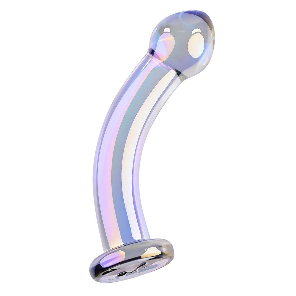 Playboy Pleasure Jewels King Curved Glass Dildo