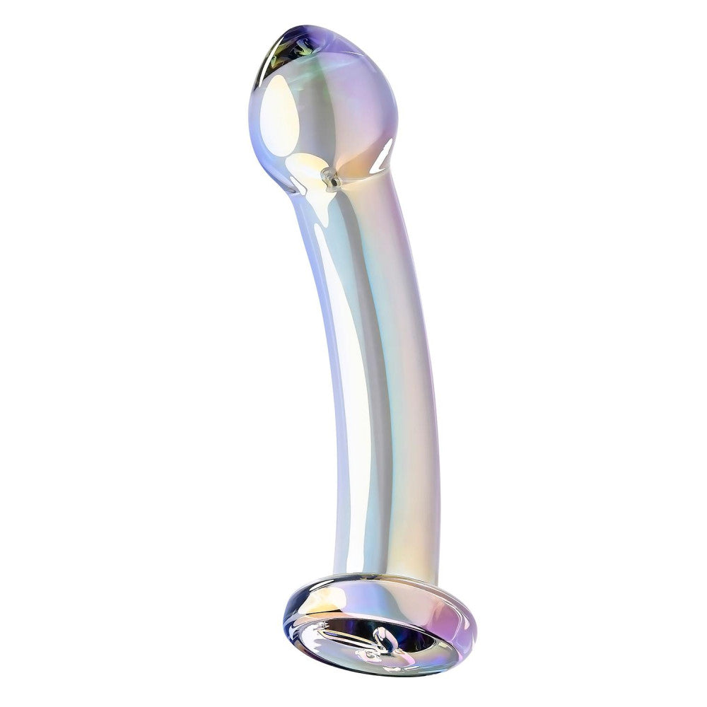 Playboy Pleasure Jewels King Curved Glass Dildo