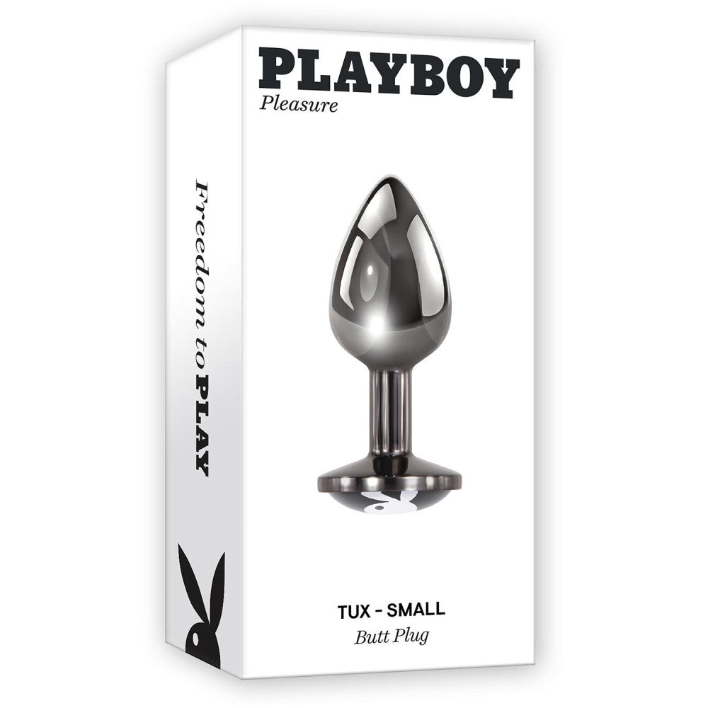 Playboy Pleasure Tux Small Metal Butt Plug