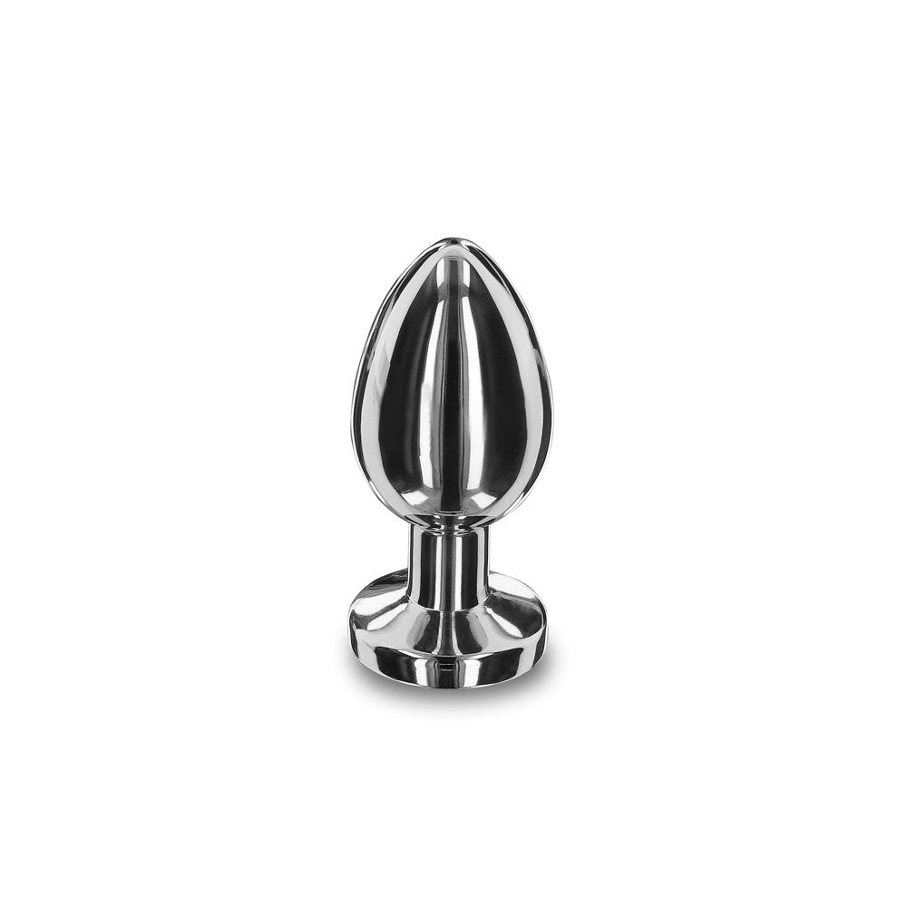 Playhouse Massive Steel Butt Plug With Crystal