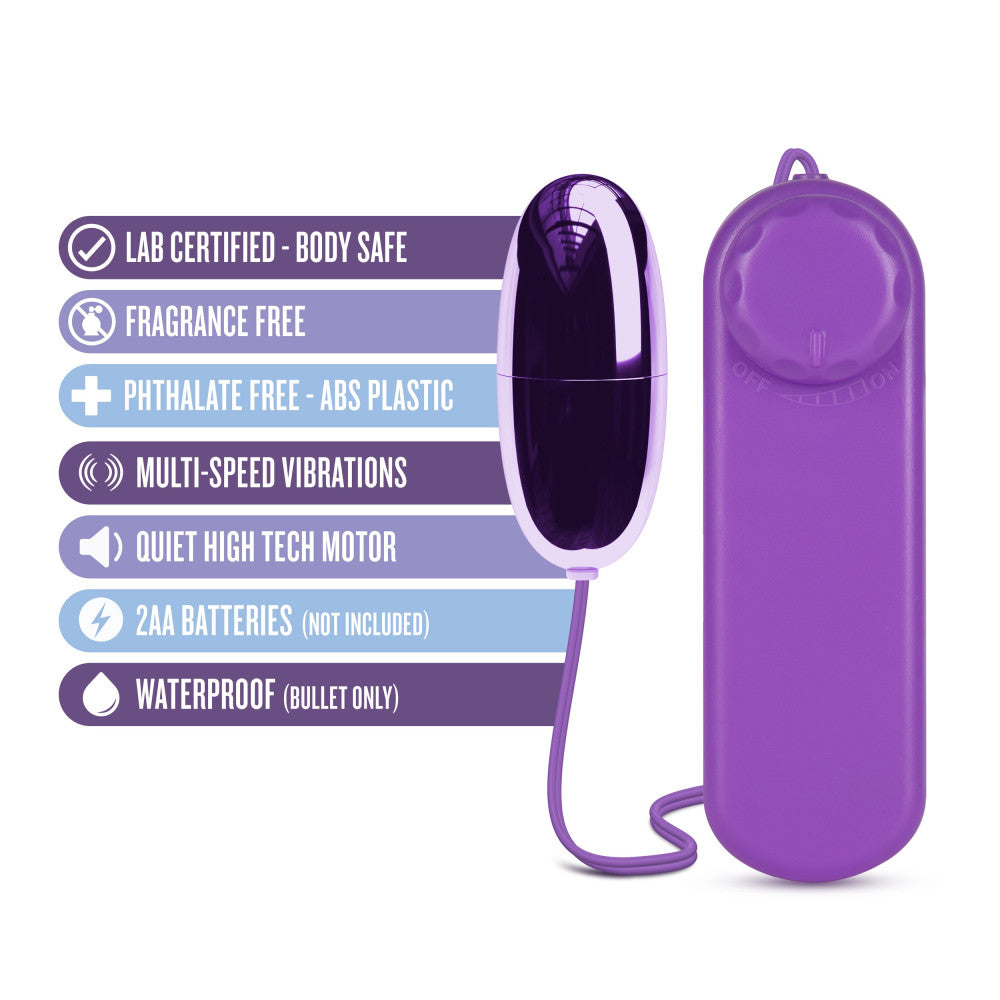 Power Bullet Vibro Egg Purple