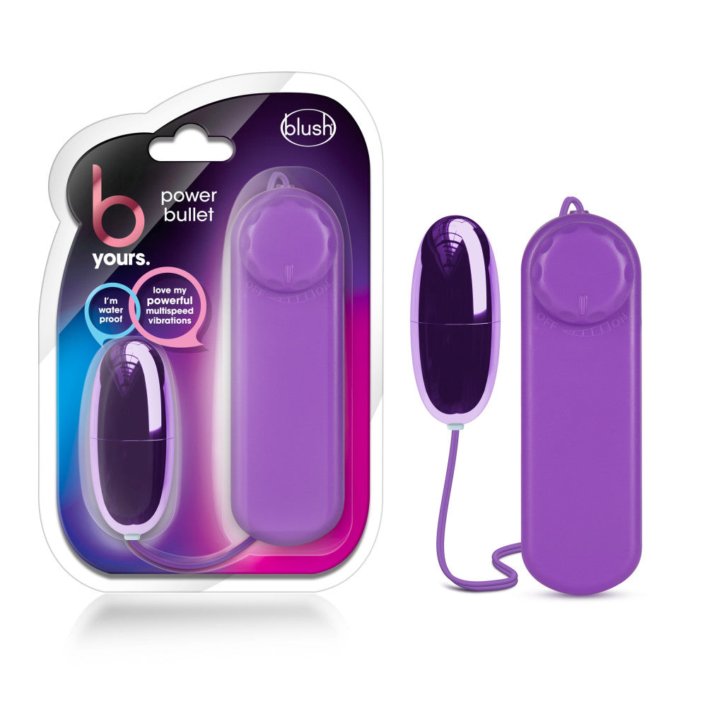 Power Bullet Vibro Egg Purple